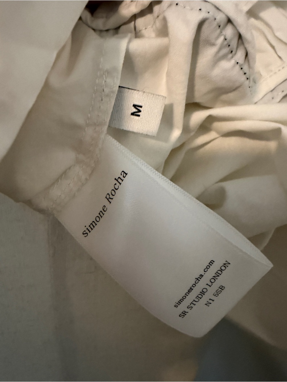 Simone Rocha Ruffle Bow Blouse - Picture 4 of 5